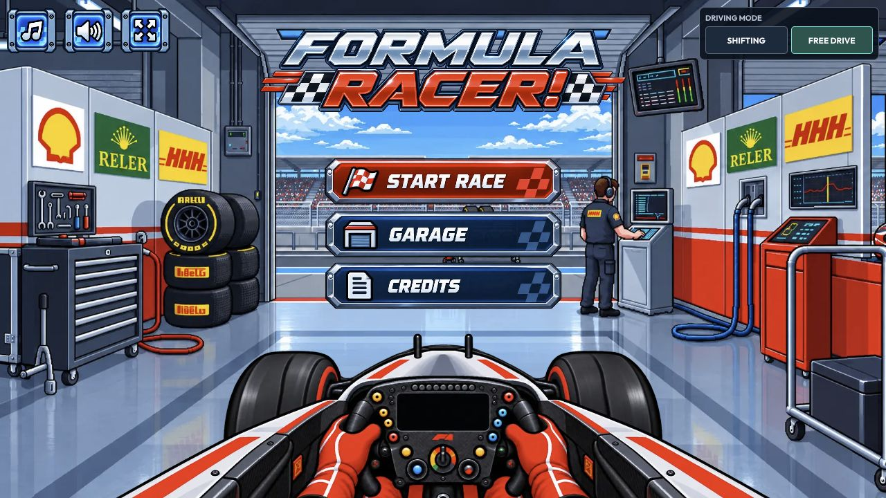 Formula Racer gameplay artwork