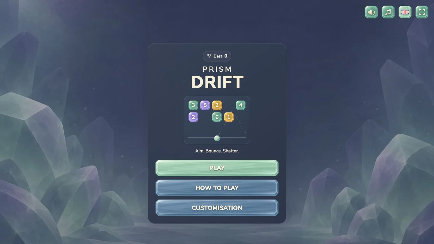 Prism Drift gameplay artwork