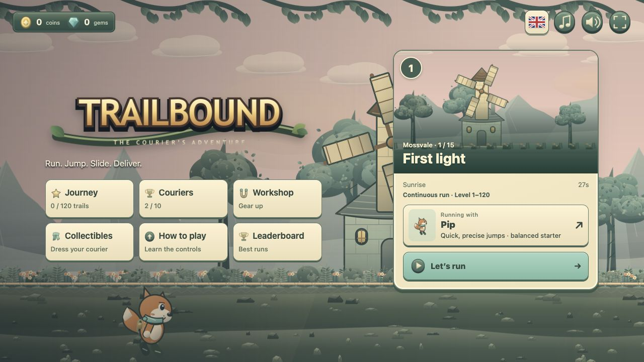 Trailbound gameplay artwork