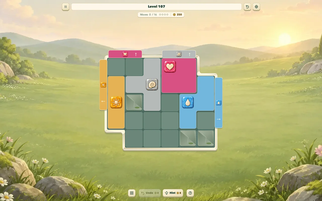 Sliding Puzzle gameplay artwork