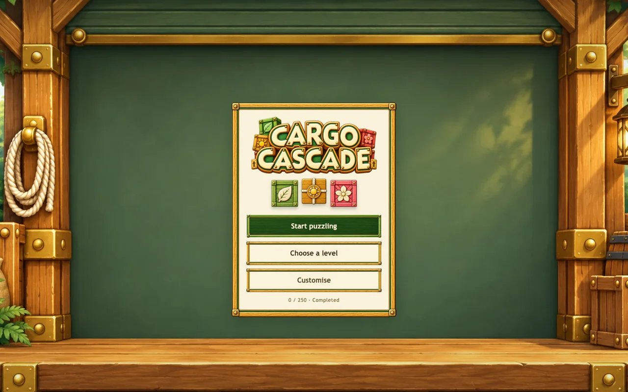 Cargo Cascade gameplay artwork