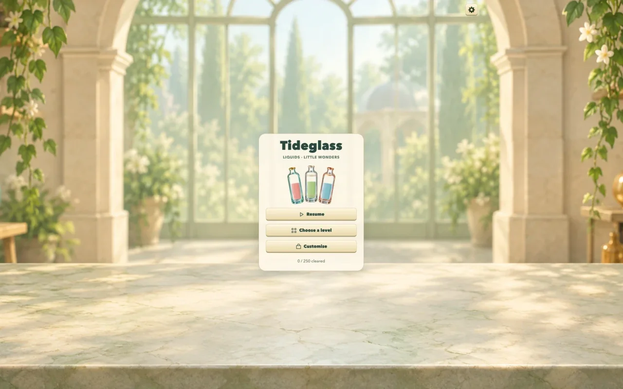 Tideglass gameplay artwork